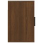 Wall bedside tables 2 pcs brown oak 50x30x47 cm by vidaXL, Nightstands - Ref: Foro24-816879, Price: 61,31 €, Discount: %