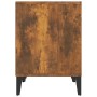 Nachttisch aus geräucherter Eiche, 40 x 35 x 50 cm von vidaXL, Nachttische - Ref: Foro24-821884, Preis: 35,31 €, Rabatt: %