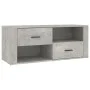 Mueble para TV contrachapada gris hormigón 100x35x40 cm de vidaXL, Muebles TV - Ref: Foro24-823103, Precio: 74,46 €, Descuent...