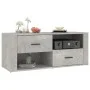 Mueble para TV contrachapada gris hormigón 100x35x40 cm de vidaXL, Muebles TV - Ref: Foro24-823103, Precio: 74,46 €, Descuent...