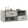Mueble para TV contrachapada gris hormigón 100x35x40 cm de vidaXL, Muebles TV - Ref: Foro24-823103, Precio: 74,46 €, Descuent...