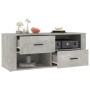 TV-Schrank aus betongrauem Sperrholz, 100 x 35 x 40 cm von vidaXL, TV-Möbel - Ref: Foro24-823103, Preis: 75,42 €, Rabatt: %