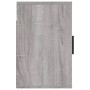 Gray Sonoma wall-mounted bedside table 50x30x47 cm by vidaXL, Nightstands - Ref: Foro24-816876, Price: 36,28 €, Discount: %