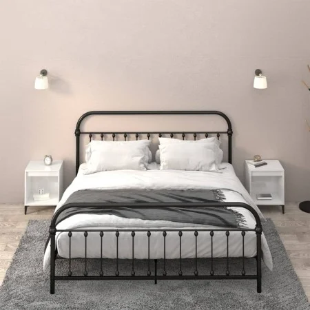 Two bedside tables, glossy white, 40x35x50 cm by vidaXL, Nightstands - Ref: Foro24-821879, Price: 50,87 €, Discount: %