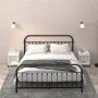 Two bedside tables, glossy white, 40x35x50 cm by vidaXL, Nightstands - Ref: Foro24-821879, Price: 50,87 €, Discount: %