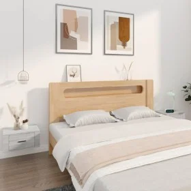 Wand-Nachttische 2 Stück grau Sonoma 50x36x25 cm von vidaXL, Nachttische - Ref: Foro24-816853, Preis: 54,63 €, Rabatt: %