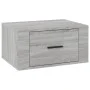 Wand-Nachttische 2 Stück grau Sonoma 50x36x25 cm von vidaXL, Nachttische - Ref: Foro24-816853, Preis: 55,18 €, Rabatt: %