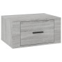 Wand-Nachttische 2 Stück grau Sonoma 50x36x25 cm von vidaXL, Nachttische - Ref: Foro24-816853, Preis: 55,18 €, Rabatt: %