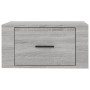 Wand-Nachttische 2 Stück grau Sonoma 50x36x25 cm von vidaXL, Nachttische - Ref: Foro24-816853, Preis: 55,18 €, Rabatt: %