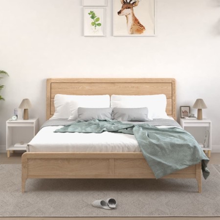 Nachttische 2 Einheiten weiß 40x35x50 cm von vidaXL, Nachttische - Ref: Foro24-821859, Preis: 43,54 €, Rabatt: %