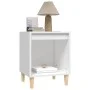 Mesitas de noche 2 unidades color blanco 40x35x50 cm de vidaXL, Mesitas de noche - Ref: Foro24-821859, Precio: 43,09 €, Descu...