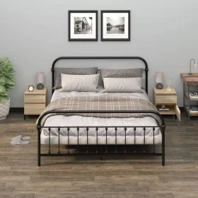 Nightstands 2 units Sonoma oak 40x35x50 cm by vidaXL, Lockers and storage cabinets - Ref: Foro24-821849, Price: 80,95 €, Disc...
