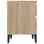 Nachttische 2 Einheiten Sonoma-Eiche 40x35x50 cm von vidaXL, Schließfächer und Lagerschränke - Ref: Foro24-821849, Preis: 82,...