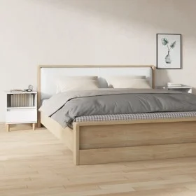 Nightstands 2 units glossy white 40x35x50 cm by vidaXL, Nightstands - Ref: Foro24-821799, Price: 88,71 €, Discount: %