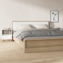 Mesitas de noche 2 unidades blanco brillante 40x35x50 cm de vidaXL, Mesitas de noche - Ref: Foro24-821799, Precio: 89,82 €, D...