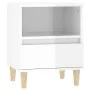 Nachttische 2 Einheiten glänzend weiß 40x35x50 cm von vidaXL, Nachttische - Ref: Foro24-821799, Preis: 88,71 €, Rabatt: %