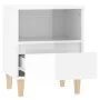 Nachttische 2 Einheiten glänzend weiß 40x35x50 cm von vidaXL, Nachttische - Ref: Foro24-821799, Preis: 88,71 €, Rabatt: %