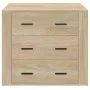 Sideboard aus Sonoma-Eichensperrholz, 80 x 33 x 70 cm von vidaXL, Sideboards - Ref: Foro24-816579, Preis: 93,90 €, Rabatt: %