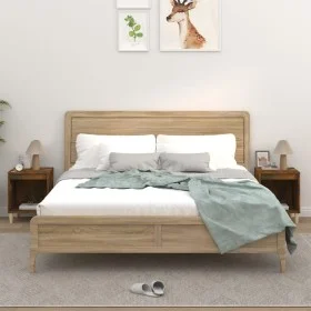 Nightstands 2 units smoked oak 40x35x50 cm by vidaXL, Nightstands - Ref: Foro24-821869, Price: 35,42 €, Discount: %