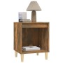 Nachttische 2 Einheiten Räuchereiche 40x35x50 cm von vidaXL, Nachttische - Ref: Foro24-821869, Preis: 43,74 €, Rabatt: %