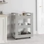 Plywood gray concrete kitchen cart 60x45x80cm by vidaXL, Kitchen and dining carts - Ref: Foro24-816820, Price: 52,67 €, Disco...