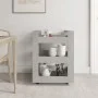Küchenwagen Sperrholz grauer Beton 60x45x80cm von vidaXL, Küchen- und Speisewagen - Ref: Foro24-816820, Preis: 52,03 €, Rabat...