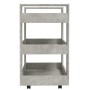 Küchenwagen Sperrholz grauer Beton 60x45x80cm von vidaXL, Küchen- und Speisewagen - Ref: Foro24-816820, Preis: 52,67 €, Rabat...