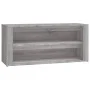 Plywood gray Sonoma shoe cabinet 100x35x45 cm by vidaXL, Shoe racks and shoe organizers - Ref: Foro24-816910, Price: 50,94 €,...