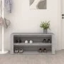 Plywood gray Sonoma shoe cabinet 100x35x45 cm by vidaXL, Shoe racks and shoe organizers - Ref: Foro24-816910, Price: 50,94 €,...