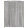Plywood gray Sonoma shoe cabinet 100x35x45 cm by vidaXL, Shoe racks and shoe organizers - Ref: Foro24-816910, Price: 50,94 €,...