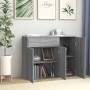 Aparador de madera contrachapada gris Sonoma 88x30x70 cm de vidaXL, Aparadores - Ref: Foro24-815367, Precio: 93,07 €, Descuen...