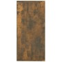 Aparador madera contrachapada color roble ahumado 88x30x65 cm de vidaXL, Aparadores - Ref: Foro24-815369, Precio: 91,39 €, De...