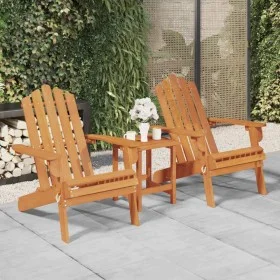 Adirondack garden chairs 2 units solid acacia wood by vidaXL, Garden chairs - Ref: Foro24-3145014, Price: 243,61 €, Discount: %