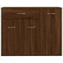 Sideboard aus braunem Eichensperrholz, 88 x 30 x 70 cm von vidaXL, Sideboards - Ref: Foro24-815368, Preis: 90,53 €, Rabatt: %