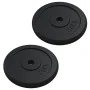 Cast iron weight plates 40 kg by vidaXL, free weight - Ref: Foro24-3145054, Price: 132,18 €, Discount: %