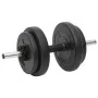 Barbell and dumbbell set with 90 kg of weights by vidaXL, free weight - Ref: Foro24-3145029, Price: 245,15 €, Discount: %