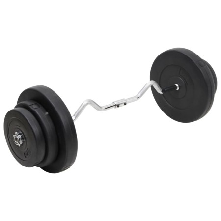 Dumbbell curl with discs 60 kg by vidaXL, free weight - Ref: Foro24-3145019, Price: 156,26 €, Discount: %