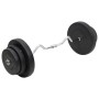 Dumbbell curl with discs 60 kg by vidaXL, free weight - Ref: Foro24-3145019, Price: 156,26 €, Discount: %