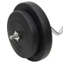 Set of bars and dumbbells with plates 90 kg by vidaXL, free weight - Ref: Foro24-3145030, Price: 246,92 €, Discount: %