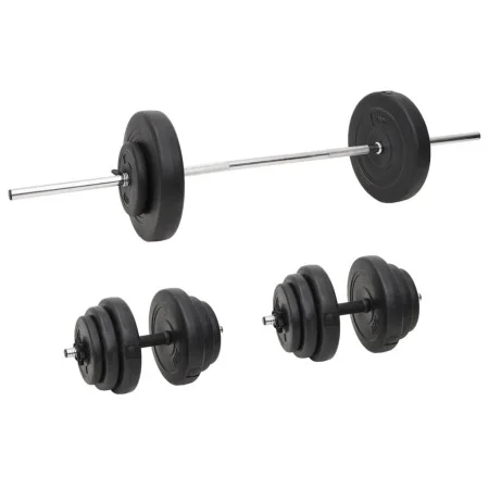 Set of bars and dumbbells with plates 60 kg by vidaXL, free weight - Ref: Foro24-3145024, Price: 153,27 €, Discount: %