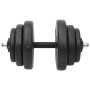 Set of bars and dumbbells with plates 60 kg by vidaXL, free weight - Ref: Foro24-3145024, Price: 168,99 €, Discount: %