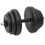 Set of bars and dumbbells with plates 60 kg by vidaXL, free weight - Ref: Foro24-3145024, Price: 168,99 €, Discount: %