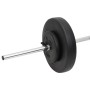 Set of bars and dumbbells with plates 60 kg by vidaXL, free weight - Ref: Foro24-3145024, Price: 168,99 €, Discount: %