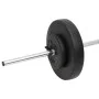 Set of bars and dumbbells with plates 60 kg by vidaXL, free weight - Ref: Foro24-3145024, Price: 153,27 €, Discount: %