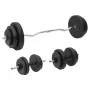 Set of bars and dumbbells with plates 60 kg by vidaXL, free weight - Ref: Foro24-3145025, Price: 135,62 €, Discount: %