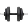 Juego de barras y mancuernas con discos 60 kg de vidaXL, Peso libre - Ref: Foro24-3145025, Precio: 189,33 €, Descuento: %