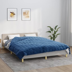 Weighted blanket blue fabric 200x225 cm 9 kg by vidaXL, Blankets - Ref: Foro24-350798, Price: 69,72 €, Discount: %