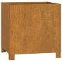 Planter with rusty Corten steel legs 42x40x43 cm by vidaXL, Pots and planters - Ref: Foro24-823680, Price: 48,76 €, Discount: %