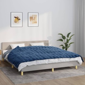 Weighted blanket blue fabric 155x220 cm 11 kg by vidaXL, Blankets - Ref: Foro24-350795, Price: 68,68 €, Discount: %