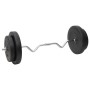 Set of bars and dumbbells with plates 120 kg by vidaXL, free weight - Ref: Foro24-3145032, Price: 406,12 €, Discount: %